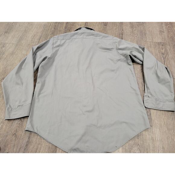 Vintage Outdoor Impression Made in USA Button Up Hunting Shirt Labrador Dog XXL - Picture 6 of 7